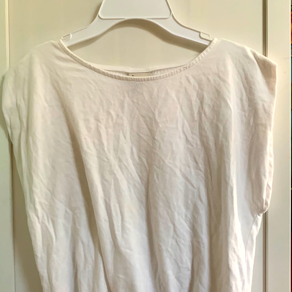 White peasant shirt.